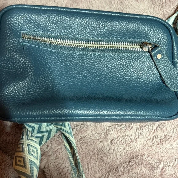 Medium Blue Crossbody Bag - Picture 2 of 5